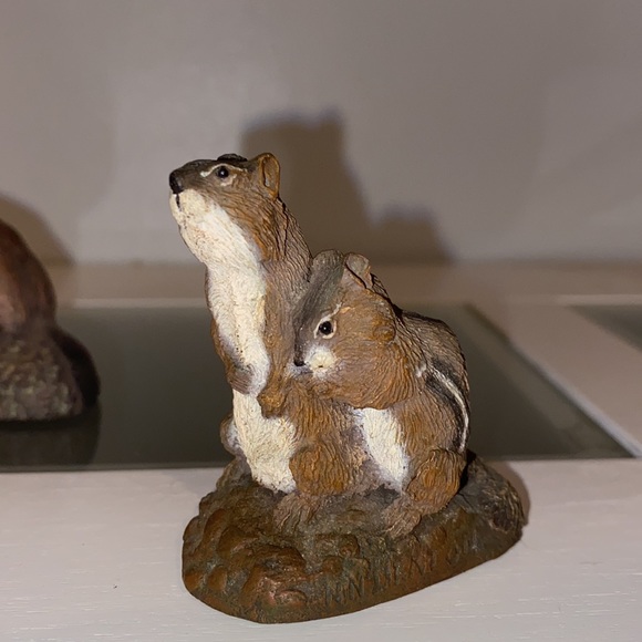 The Bronze Menagerie by Norman&Herman Deaton,The Hamilton Mint,Lot of 4 Figurine - Picture 3 of 15